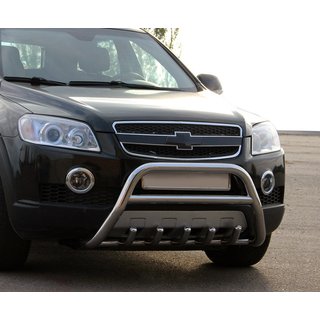 Sprednji zaščitni lok WT003 (nerjaveče jeklo) Chevrolet Captiva 2006–2019 fotografija 1
