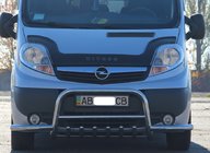 Opel Vivaro 2001–2015 Prednji zaščitni lok WT003-Plus (nerj.) fotografija 2