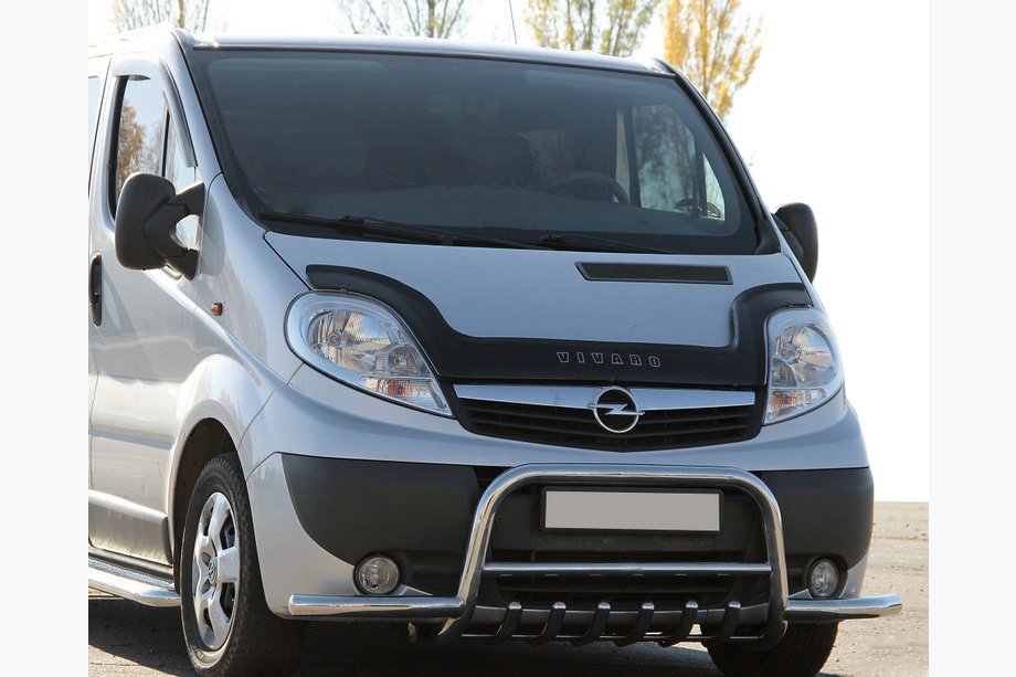 Opel Vivaro 2001–2015 Prednji zaščitni lok WT003-Plus (nerj.) Image