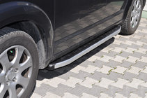 Chrysler Voyager 2001–2007 Stranski pragovi Fullmond (2 kosa, aluminij) fotografija 5