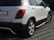 Chevrolet Trax 2012–2023 Stranski pragovi Fullmond (2 kosa, aluminij) fotografija 5
