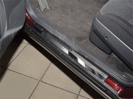 Lada Priora 2007–2018 Natanika Premium letve pragov (4 kosi, nerjavno jeklo) fotografija 1