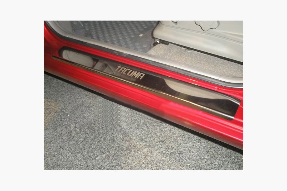 Chevrolet Tacuma/Rezzo 2000–2008 Obloge pragov Натаніка Premium (4 kosi, inox) Image