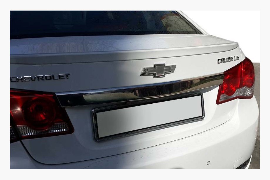 Chevrolet Cruze 2009–2015 Okrasna letev nad registrsko tablico (inox) Image