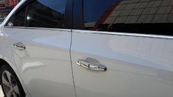 Chevrolet Cruze 2009–2015 Okenske letvice (nerjaveče jeklo) HB, Carmos – turško nerjavno jeklo fotografija 3