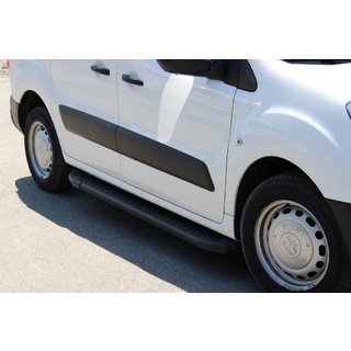 Bočne stopnice Allmond Black (2 kos, aluminij) fotografija 1