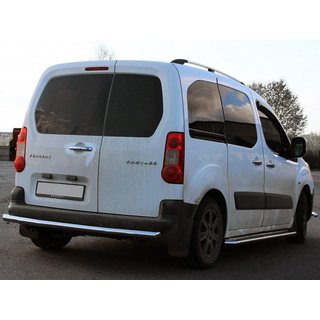 Zadnji zaščitni lok AK002 (nerjaveče jeklo) Peugeot Partner Tepee 2008–2018 fotografija 1
