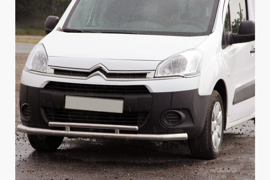 Peugeot Partner Tepee 2008–2018 Sprednji zaščitni lok ST016 (nerjaveče jeklo) 51/42 mm Image
