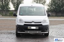 Peugeot Partner Tepee 2008–2018 Sprednji zaščitni lok ST016 (nerjaveče jeklo) 51/42 mm fotografija 4