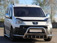 Citroen Berlingo 2008–2018 Prednji zaščitni lok WT003-Plus (nerj.) fotografija 1