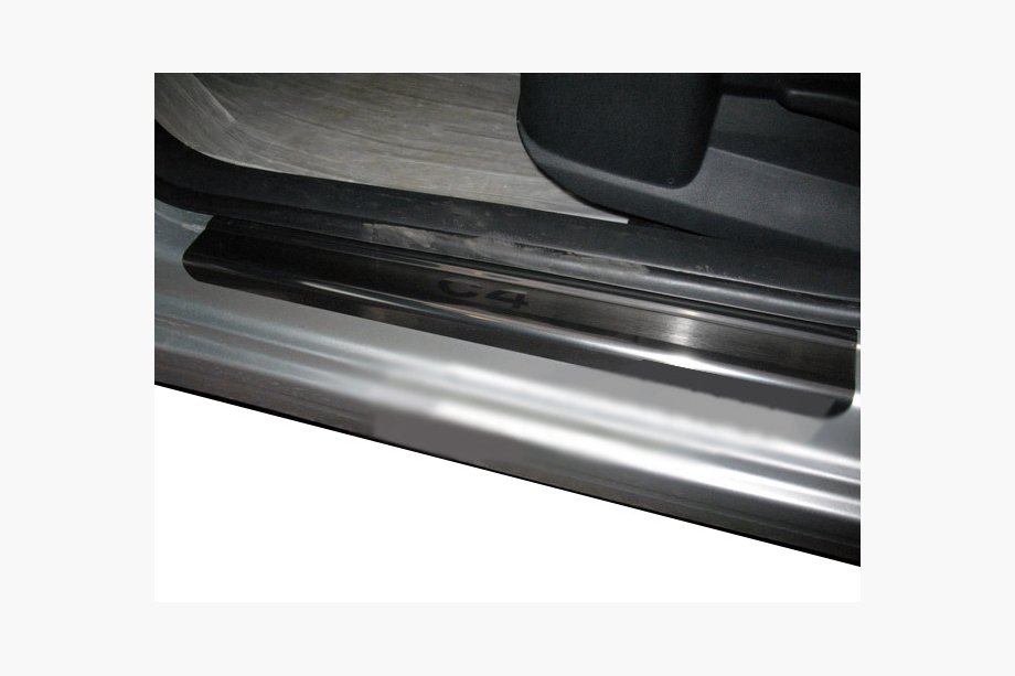 Citroen C-4 Picasso 2006–2013 Obloge pragov Nataniko Premium (4 kosi, nerjavno jeklo) Image