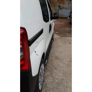 Stranske stopnice Mostu Black (2 kos, aluminijasti profil) Peugeot Bipper 2008–2017 fotografija 3