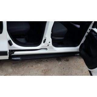 Stranske stopnice Mostu Black (2 kos, aluminijasti profil) Peugeot Bipper 2008–2017 fotografija 4
