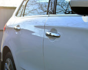 Citroen C-4 2010–2018 Kromirane obloge kljuk vrat (4 kosi, nerjavno jeklo) Carmos - turško nerjaveče jeklo fotografija 6