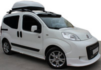Citroen Nemo 2007–2017 Lip spojler sprednjega odbijača V2 (za lakiranje) fotografija 1
