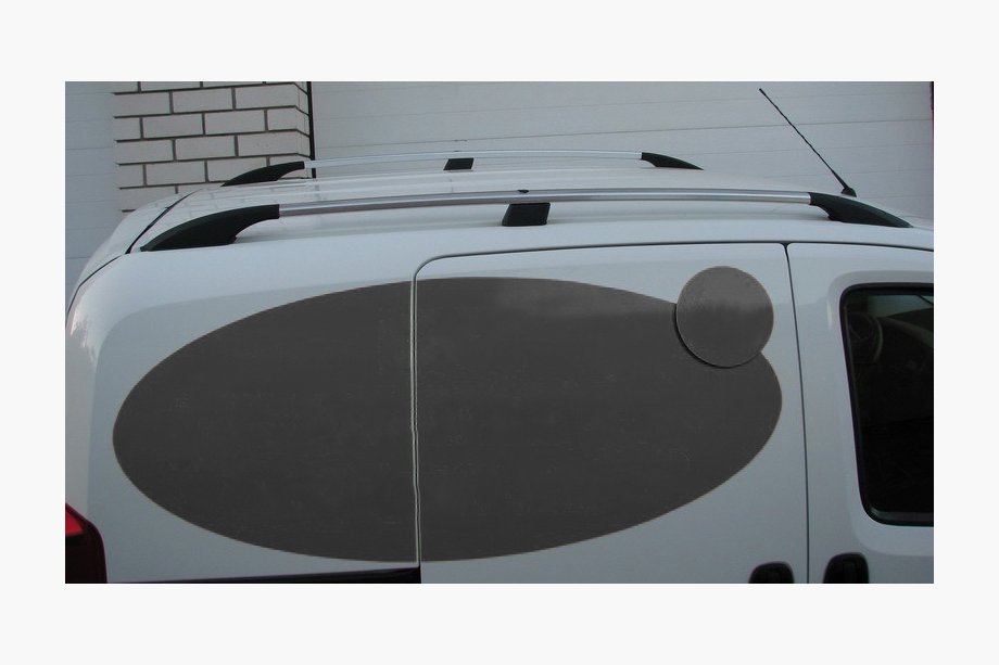 Fiat Fiorino/Qubo 2008–2024 Strešne sani, krom Image