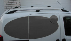 Fiat Fiorino/Qubo 2008–2024 Strešne sani, krom fotografija 1