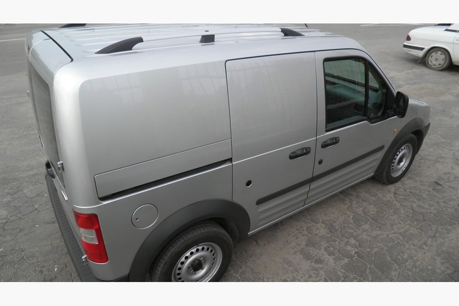 Ford Connect 2002–2006 Kromirane strešne sani Maxi baza, kovinske noge Fotografija 2