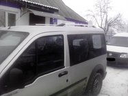 Ford Connect 2002–2006 Kromirane strešne sani fotografija 3