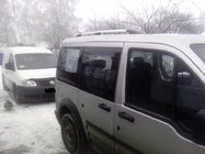Ford Connect 2002–2006 Kromirane strešne sani fotografija 4