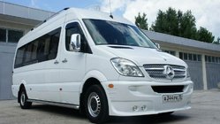 Mercedes Sprinter W906 2006–2018 Dodatek prednjega odbijača (za 4 žaromete) (2006-2013) fotografija 3