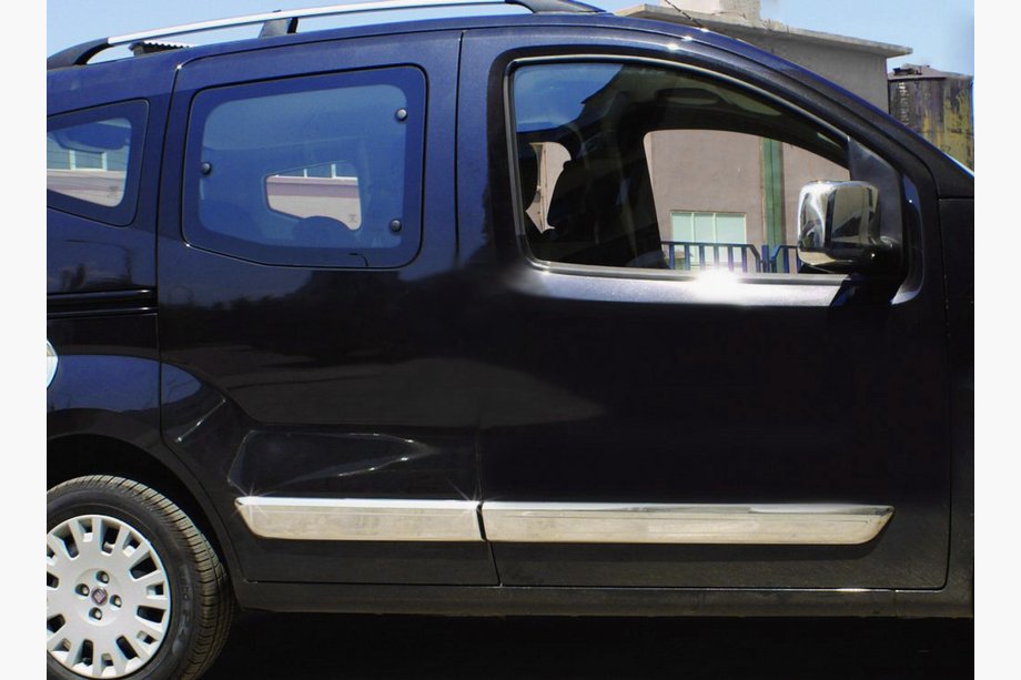 Peugeot Bipper 2008–2017 Letvice vrat (4 kos, nerjaveče jeklo) Carmos - turško nerjaveče jeklo Image