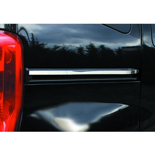 Okrasna letvica pod drsnimi vrati (2 kosa, nerjaveče jeklo) Citroen Nemo 2007–2017 fotografija 1