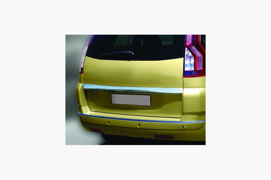 Citroen C-4 Picasso 2006–2013 Okrasna letev nad registrsko tablico (nerjaveče jeklo) Image
