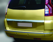 Citroen C-4 Picasso 2006–2013 Okrasna letev nad registrsko tablico (nerjaveče jeklo) fotografija 1
