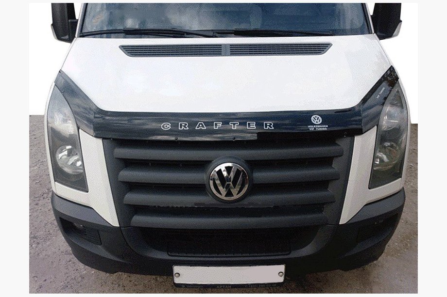Volkswagen Crafter 2006–2016 Deflektor pokrova motorja 2006↗, 2011↗ (VIP) Image