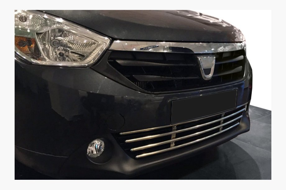 Renault Lodgy 2013–2022 Mrežica za odbijač (nerjavno jeklo) Image
