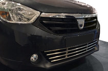 Renault Lodgy 2013–2022 Mrežica za odbijač (nerjavno jeklo) fotografija 1