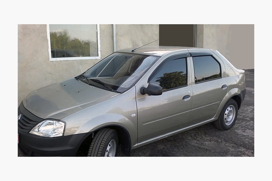 Renault Logan I 2008–2013 Deflektorji oken (4 kos, ANV) Image