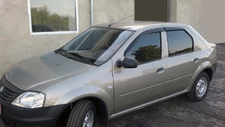 Renault Logan I 2008–2013 Deflektorji oken (4 kos, ANV) fotografija 1