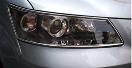 Hyundai Sonata NF 2004–2009 Kromirani okvirji žarometov 2005-2008 (2 kos, plastika) fotografija 1