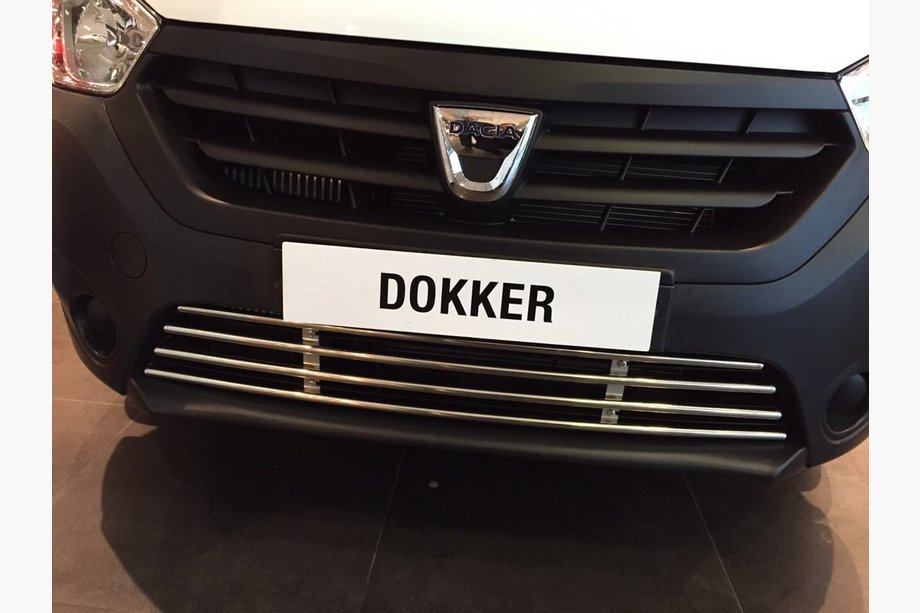 Dacia Dokker 2013–2022 Mrežica za odbijač (nerjavno jeklo) Fotografija 3