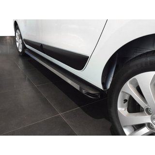 Stranske stopnice Maya V1 (2 kosa, aluminij) fotografija 1