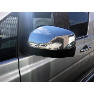 Kromirani pokrovi ogledal VITO 2010-2014 (2 kos) Mercedes Viano 2004–2014 fotografija 2