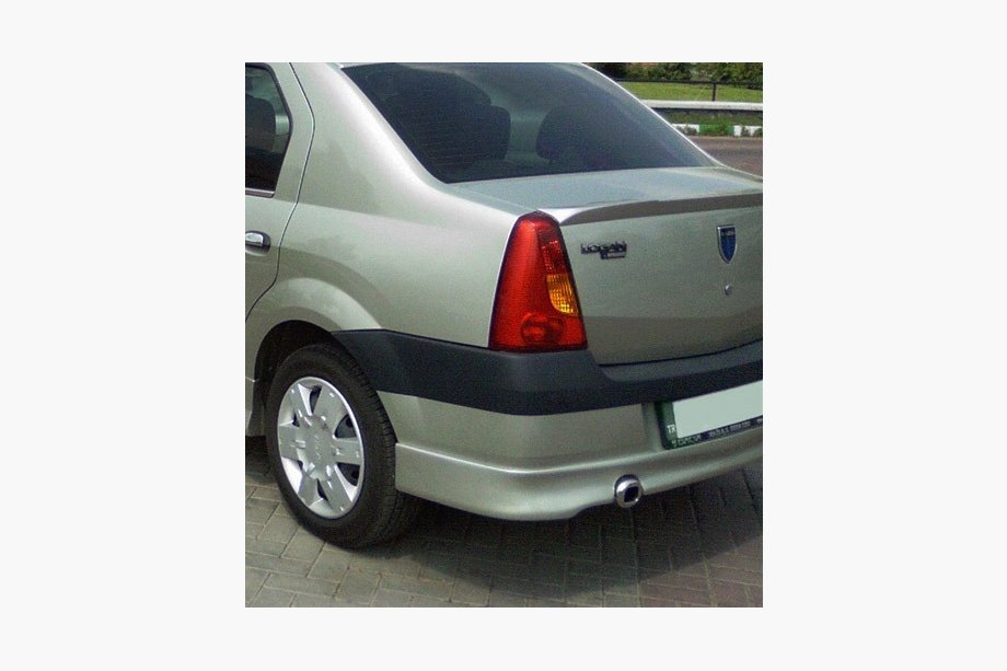 Renault Logan I 2005–2008 Zadnji odbijač (obloga, za lakiranje) Image