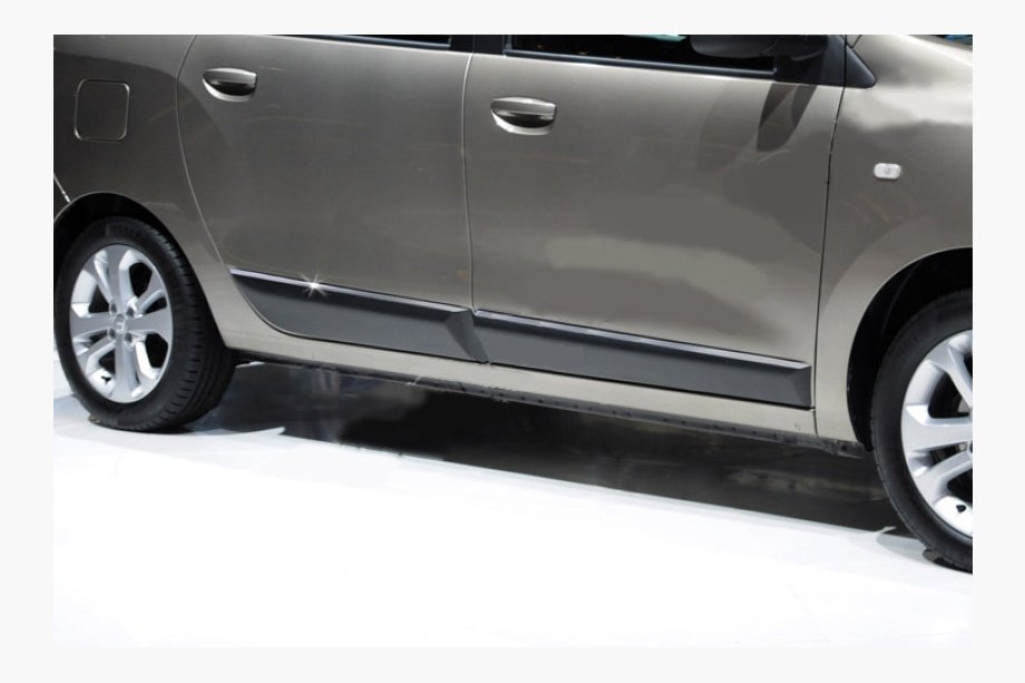 Renault Lodgy 2013–2022 Okrasna letev vrat (4 kosi, nerjaveče jeklo) Fotografija 1