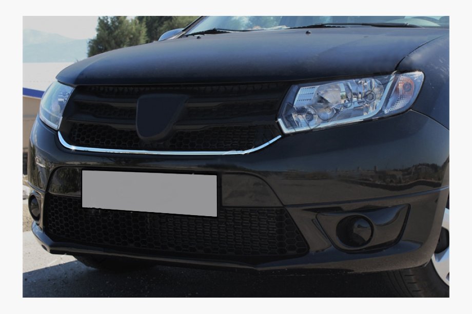 Renault Sandero 2013–2022 Nerjaveče letve za masko Image