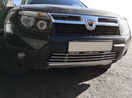 Renault Duster 2008–2017 Enodelna spodnja mrežica (nerjavno jeklo) fotografija 1