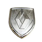 Renault Logan I 2005–2008 Okrasna obloga logotipa (nerjaveče jeklo) fotografija 1