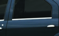 Renault Logan I 2005–2008 (Carmos) Okenske letve (nerjaveče jeklo) fotografija 1