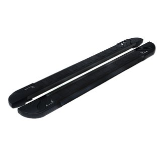 Stranske stopnice RedLine Black (2 kosa, aluminij) Geely Emgrand X7 2011– fotografija 3