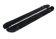 Volkswagen T5 Multivan 2003–2010 Stranske stopnice RedLine Black (2 kosa, aluminij) fotografija 1