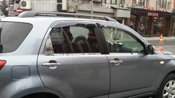 Daihatsu Terios 2006–2017 Kromirane obloge kljuk vrat (4 kosi, nerjavno jeklo) Carmos - turško nerjaveče jeklo fotografija 4