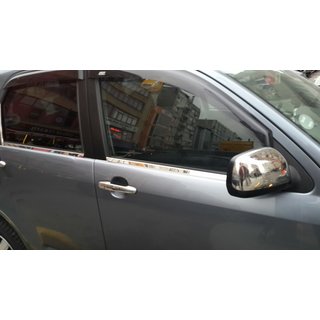 Kromirani pokrovi ogledal (2 kosa, nerjavno jeklo) Daihatsu Terios 2006–2017 fotografija 4