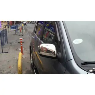 Kromirani pokrovi ogledal (2 kosa, nerjavno jeklo) Daihatsu Terios 2006–2017 fotografija 3