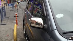 Daihatsu Terios 2006–2017 Kromirani pokrovi ogledal (2 kosa, nerjavno jeklo) fotografija 3